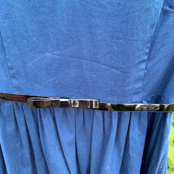 Lindy Bop Medium navy blue dress - Picture 4 of 7